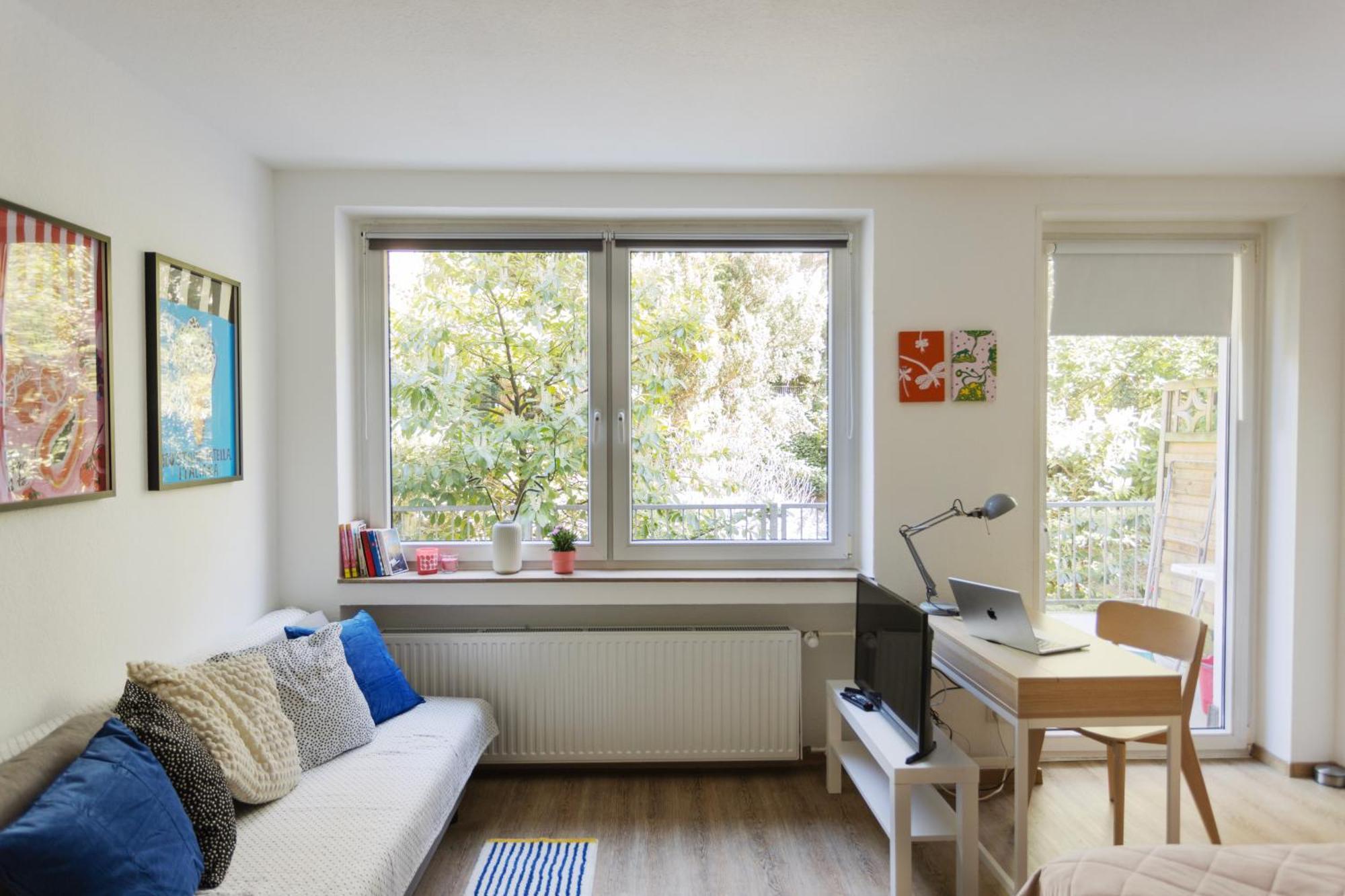 Central Apartment With Terrace And A Free Parking Duisburg Ngoại thất bức ảnh