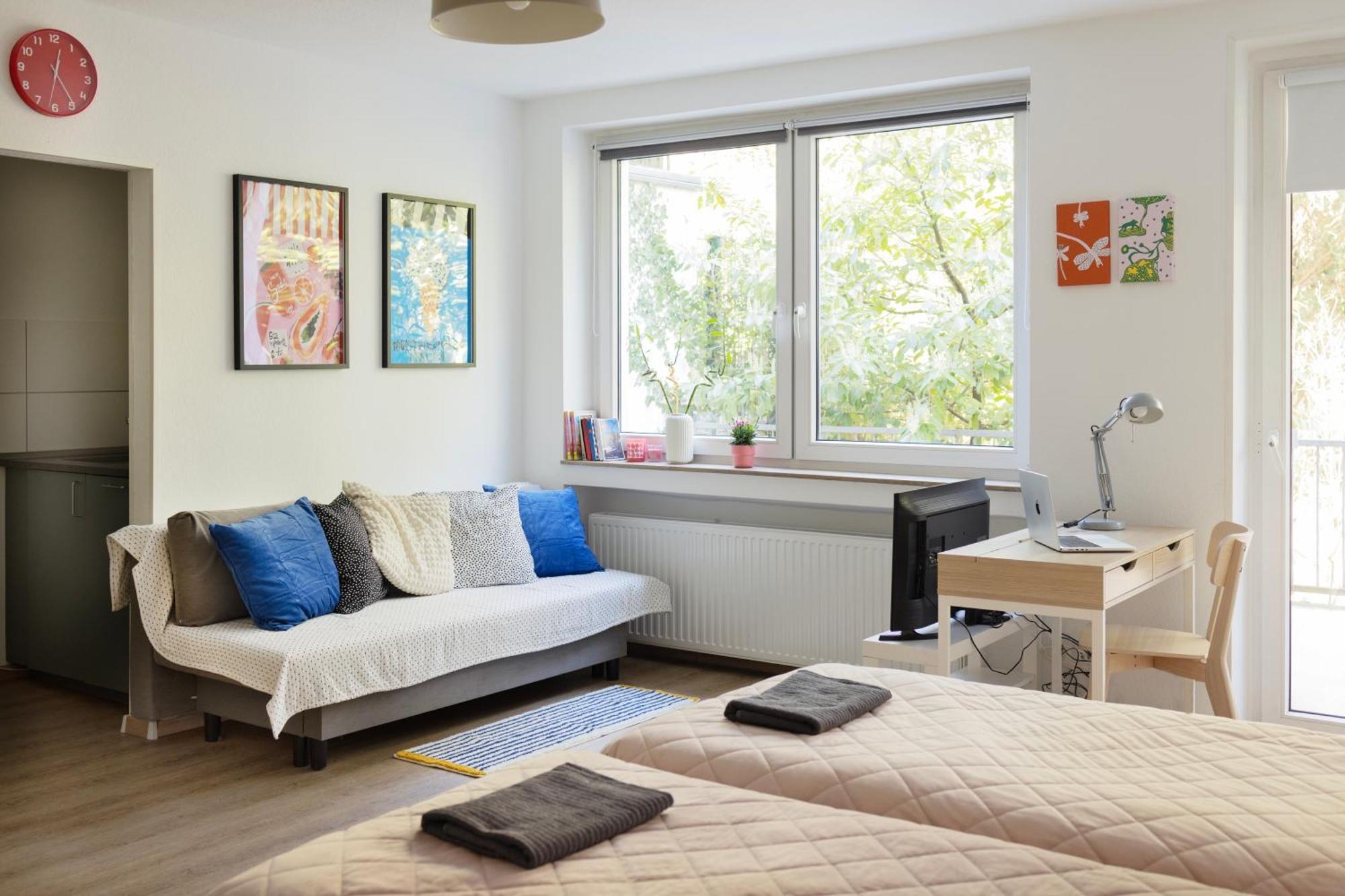 Central Apartment With Terrace And A Free Parking Duisburg Ngoại thất bức ảnh